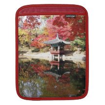 Seoul-Herbst-Japaner-Garten Sleeve Für iPads