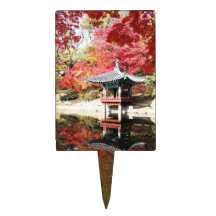 Seoul-Herbst-Japaner-Garten Torten Aufsatz