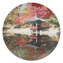 Seoul-Herbstfarben Teller
