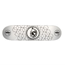 Serienhuntress-Skateboard Bedruckte Skateboarddecks