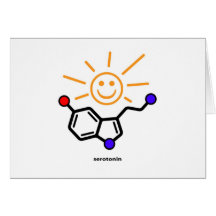 Serotonin-Sonnenschein-Karte