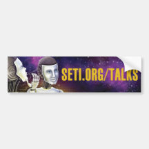 SETI-Gesprächs-Autoaufkleber