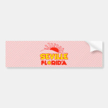 Sevilla, Florida Auto Sticker