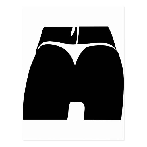 sexy Gschnur Esel Postkarte
