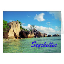Seychellen Grußkarten