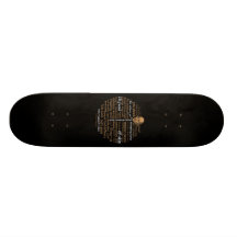 Shakespeare beleidigt Sammlung Skateboarddecks