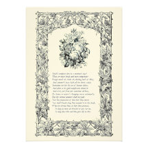Shakespeare-Sonett # 18 Ankündigungskarten
