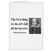Shakespeare-Zitat 4b Grußkarte
