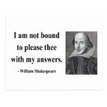 Shakespeare-Zitat 9b Postkarten
