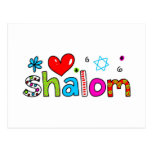 Shalom Postkarte