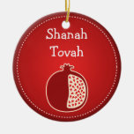 Shanah Tovah Gewohnheits-Verzierung Weihnachtsbaum Ornamente
