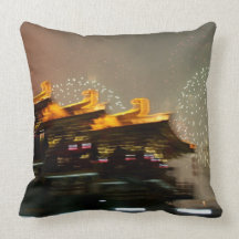 Shanghai-Feuerwerke Zierkissen