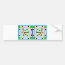 SHANTI = Frieden: Karuna Reiki Auto Sticker