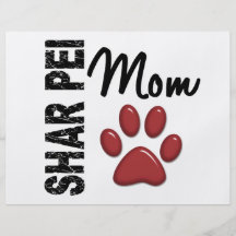 Shar Pei Mamma 2 Flyerdruck