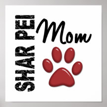 Shar Pei Mamma 2 Posterdrucke