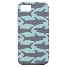 Sharkie Case-MateVibe iPhone 5 Fall im Blau Hülle Fürs iPhone 5
