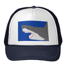 Sharkie Hut Retrokappe