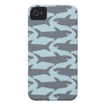 Sharkie iPhone 4 kaum dort universeller Fall in Qu iPhone 4 Cover