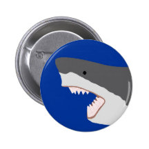 Sharkie Knopf Anstecknadel