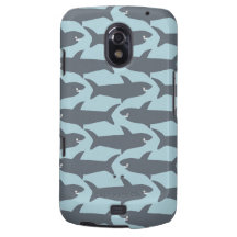 Sharkie Samsung Galaxie-Verbindung kaum dort im Bl Galaxy Nexus Cover