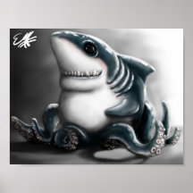 SHARKTOPUS POSTERDRUCKE