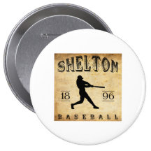 Shelton Connecticut Baseball 1896 Anstecknadel