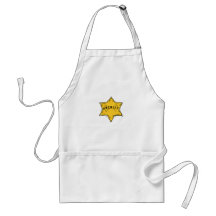 Sheriff-Abzeichen Schürzen