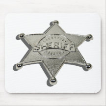 SheriffBadgeLetters110510 Mauspad