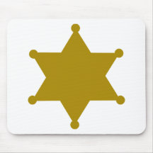Sheriffstern Mousepad