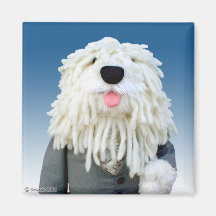 Sherman-Schäferhund-Magnet Kühlschrankmagnete