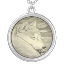 Shiba Inu Halskette Shib Inu Hundekunst-Schmuck-Ge