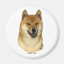 Shiba Inu Kühlschrankmagnete