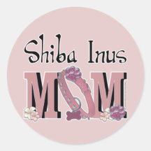 Shiba Inus MAMMA Sticker