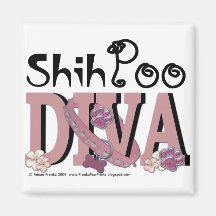 ShihPoo DIVA Kühlschrankmagnet