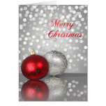Shimmery Weihnachten - Gruß-Karte