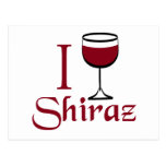 Shiraz-Wein-Liebhaber-Geschenke Postkarte