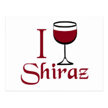 Shiraz-Wein-Liebhaber-Geschenke Postkarte