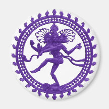 Shiva der kosmische Tänzer Magnete