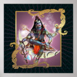 Shiva - Vintages Moos - Plakat