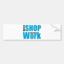 shopping auto aufkleber