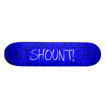 SHOUNTSHOUNTSHOUNT BEDRUCKTE SKATEBOARDDECKS