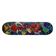 Shrapnelized Karotis - Plattform der Graffiti-Sk8 Personalisierte Skateboarddecks