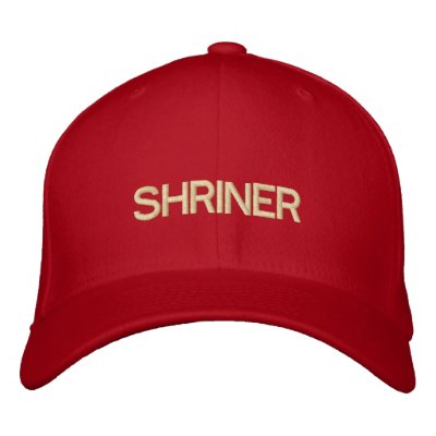 SHRINER BESTICKTES CAP