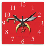 Shriners Wanduhr