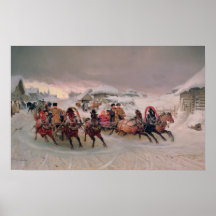 Shrovetide, 1889 plakat