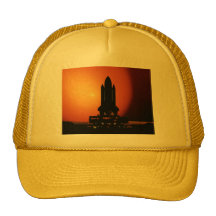 Shuttle-Silhouette Trucker Caps