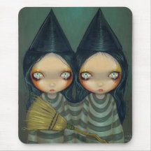 "Siamesische Hexe paart" Mousepad