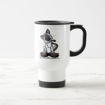Siamesischer Miezekatze-Becher Kaffeetasse