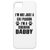 Sibirische Katze Entwürfe iPhone 5 Cover
