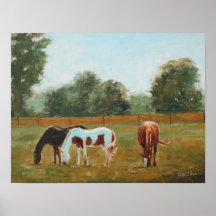 "Sichere Weiden-" Kunst-Druck Plakate